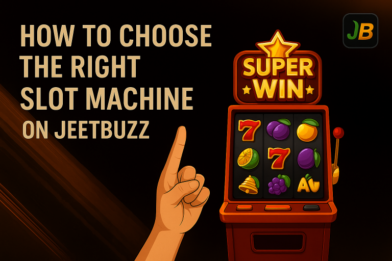 How to Choose the Right Slot Machine on Jeetbuzz
