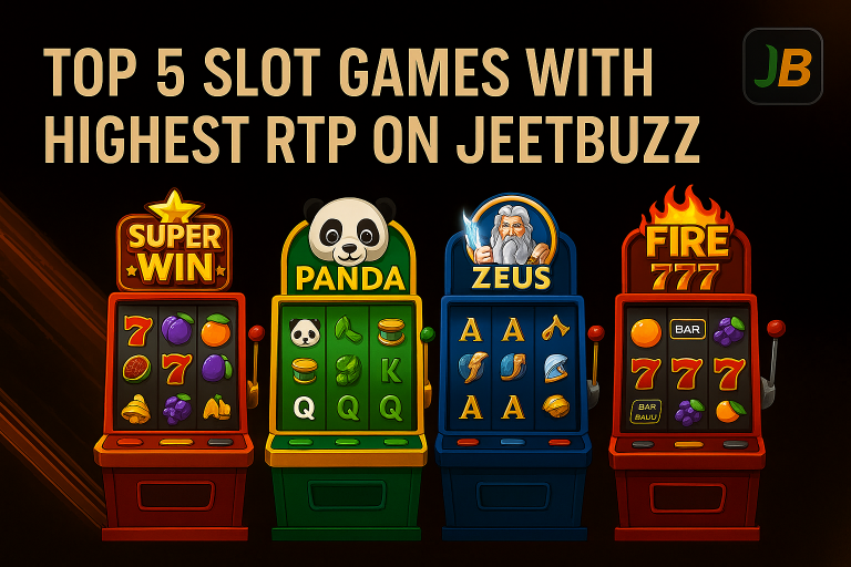 Top 5 Slot Games with Highest RTP on Jeetbuzz